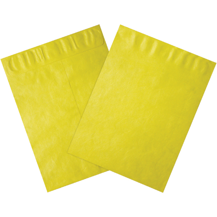 10 x 13" Yellow Tyvek® Envelopes - 100/Case